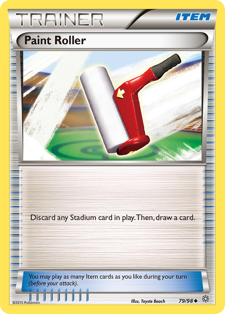 Paint Roller (79/98) [XY: Ancient Origins] | Jomio and Rueliete's Cards and Comics