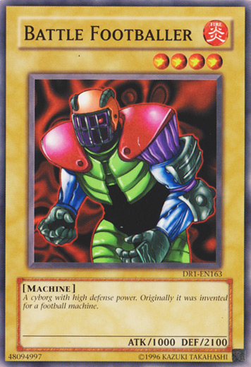 Battle Footballer [DR1-EN163] Common | Jomio and Rueliete's Cards and Comics
