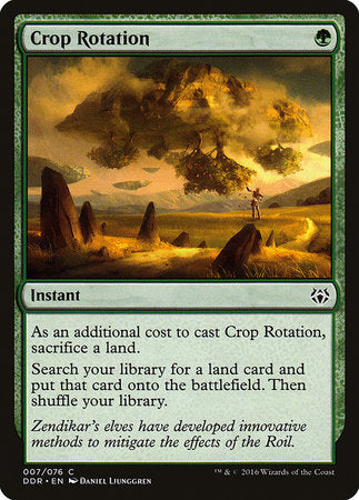 Crop Rotation [Duel Decks: Nissa vs. Ob Nixilis] | Jomio and Rueliete's Cards and Comics