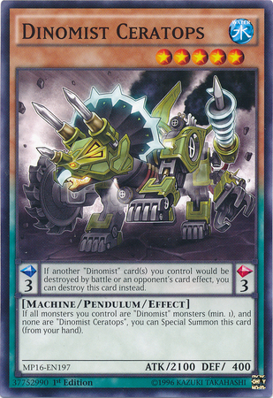 Dinomist Ceratops [MP16-EN197] Common | Jomio and Rueliete's Cards and Comics