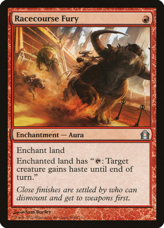 Racecourse Fury [Return to Ravnica] | Jomio and Rueliete's Cards and Comics