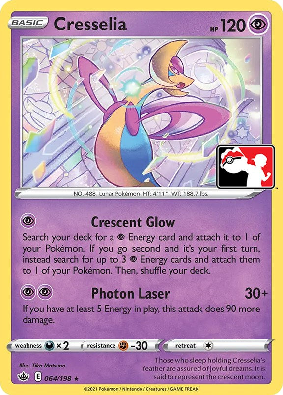 Cresselia (064/198) [Prize Pack Series One] | Jomio and Rueliete's Cards and Comics