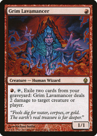 Grim Lavamancer [Premium Deck Series: Fire and Lightning] | Jomio and Rueliete's Cards and Comics