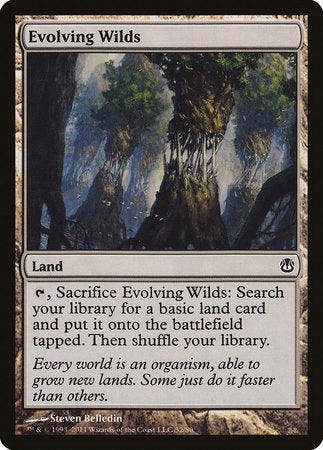 Evolving Wilds [Duel Decks: Ajani vs. Nicol Bolas] | Jomio and Rueliete's Cards and Comics