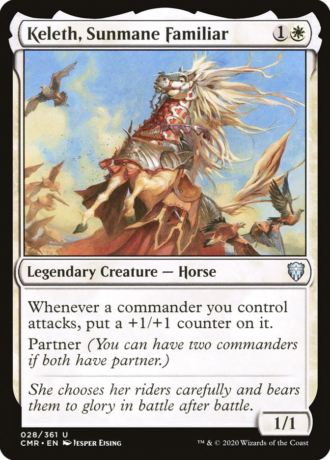 Keleth, Sunmane Familiar [Commander Legends] | Jomio and Rueliete's Cards and Comics