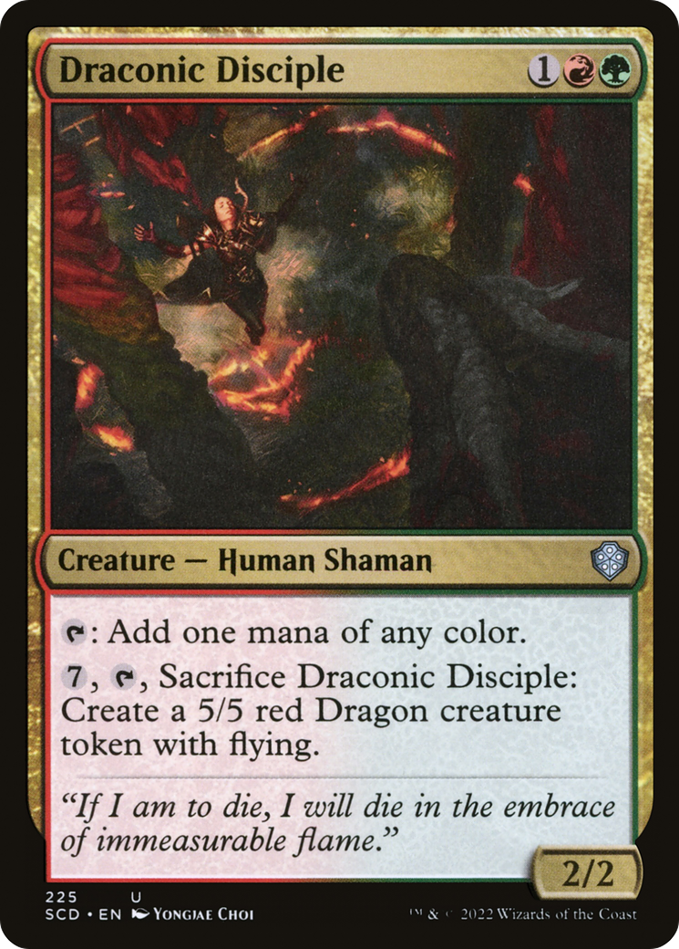 Draconic Disciple [Starter Commander Decks] | Jomio and Rueliete's Cards and Comics