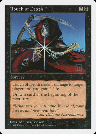 Touch of Death [Fifth Edition] | Jomio and Rueliete's Cards and Comics