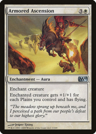Armored Ascension [Magic 2010] | Jomio and Rueliete's Cards and Comics