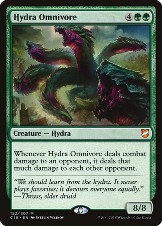 Hydra Omnivore [Commander 2018] | Jomio and Rueliete's Cards and Comics