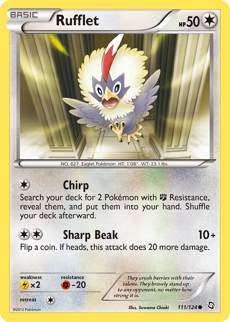Rufflet (111/124) [Black & White: Dragons Exalted] | Jomio and Rueliete's Cards and Comics