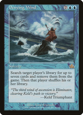 Denying Wind [Prophecy] | Jomio and Rueliete's Cards and Comics