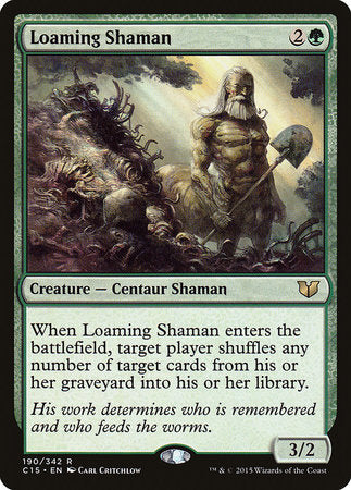 Loaming Shaman [Commander 2015] | Jomio and Rueliete's Cards and Comics