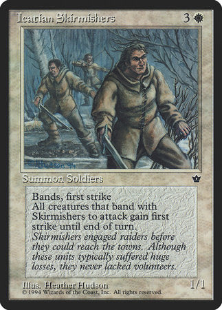 Icatian Skirmishers [Fallen Empires] | Jomio and Rueliete's Cards and Comics