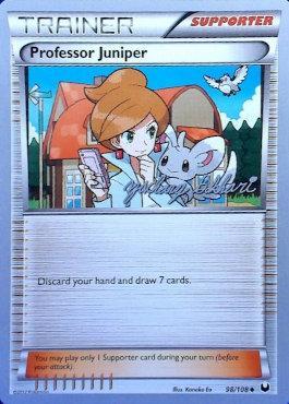 Professor Juniper (98/108) (CMT - Zachary Bokhari) [World Championships 2012] | Jomio and Rueliete's Cards and Comics