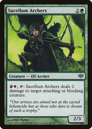 Sacellum Archers [Conflux] | Jomio and Rueliete's Cards and Comics