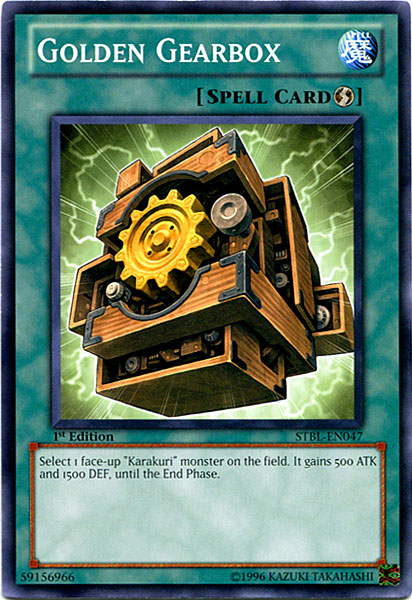 Golden Gearbox [STBL-EN047] Common | Jomio and Rueliete's Cards and Comics
