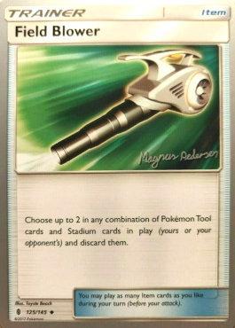 Field Blower (125/145) (Garbanette - Magnus Pedersen) [World Championships 2018] | Jomio and Rueliete's Cards and Comics