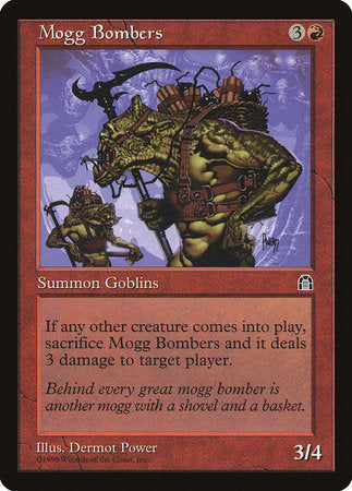 Mogg Bombers [Stronghold] | Jomio and Rueliete's Cards and Comics