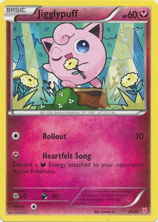 Jigglypuff (25/30) [XY: Trainer Kit 1 - Wigglytuff] | Jomio and Rueliete's Cards and Comics