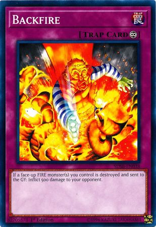 Backfire [SDSB-EN038] Common | Jomio and Rueliete's Cards and Comics