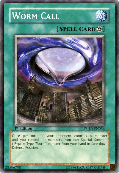 Worm Call [TSHD-EN056] Common | Jomio and Rueliete's Cards and Comics