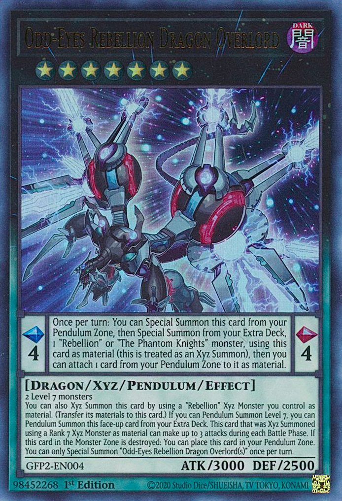 Odd-Eyes Rebellion Dragon Overlord [GFP2-EN004] Ultra Rare | Jomio and Rueliete's Cards and Comics