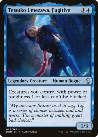 Tetsuko Umezawa, Fugitive [Dominaria] | Jomio and Rueliete's Cards and Comics