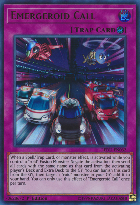 Emergeroid Call [LEDU-EN032] Ultra Rare | Jomio and Rueliete's Cards and Comics