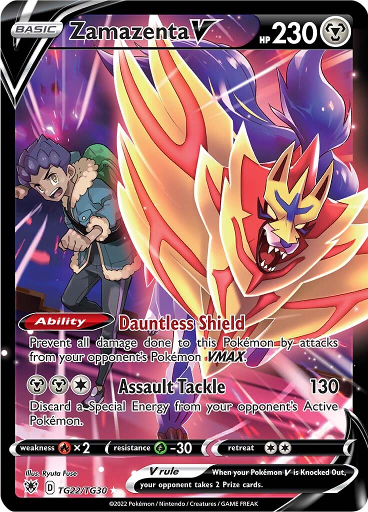Zamazenta V (TG22/TG30) [Sword & Shield: Astral Radiance] | Jomio and Rueliete's Cards and Comics