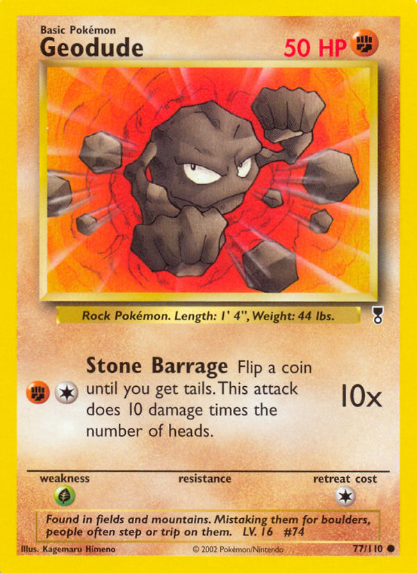 Geodude (77/110) [Legendary Collection] | Jomio and Rueliete's Cards and Comics