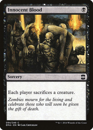 Innocent Blood [Eternal Masters] | Jomio and Rueliete's Cards and Comics