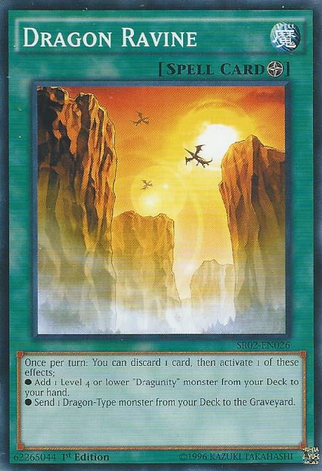 Dragon Ravine [SR02-EN026] Common | Jomio and Rueliete's Cards and Comics