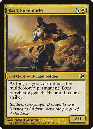 Bant Sureblade [Alara Reborn] | Jomio and Rueliete's Cards and Comics