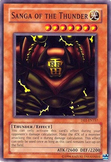 Sanga of the Thunder [DB1-EN157] Common | Jomio and Rueliete's Cards and Comics