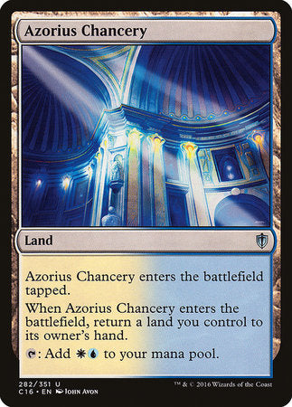 Azorius Chancery [Commander 2016] | Jomio and Rueliete's Cards and Comics
