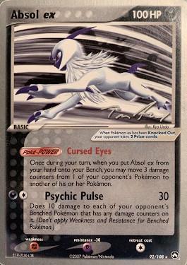Absol ex (92/108) (Legendary Ascent - Tom Roos) [World Championships 2007] | Jomio and Rueliete's Cards and Comics