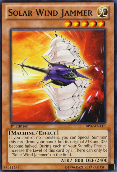 Solar Wind Jammer [BP02-EN116] Common | Jomio and Rueliete's Cards and Comics
