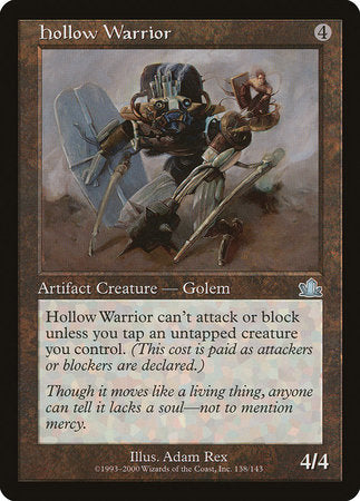 Hollow Warrior [Prophecy] | Jomio and Rueliete's Cards and Comics