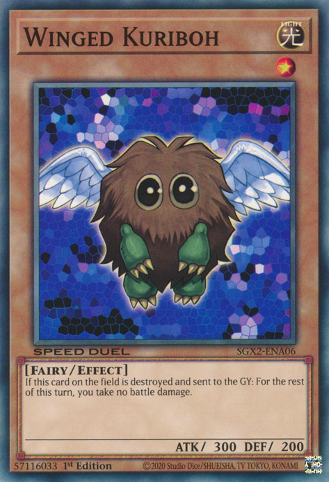 Winged Kuriboh [SGX2-ENA06] Common | Jomio and Rueliete's Cards and Comics
