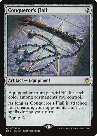 Conqueror's Flail [Commander 2016] | Jomio and Rueliete's Cards and Comics
