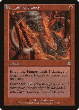 Engulfing Flames [Odyssey] | Jomio and Rueliete's Cards and Comics