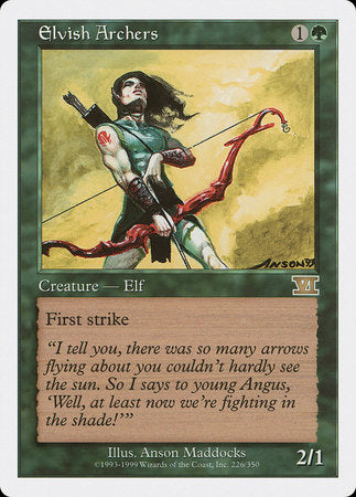 Elvish Archers [Classic Sixth Edition] | Jomio and Rueliete's Cards and Comics