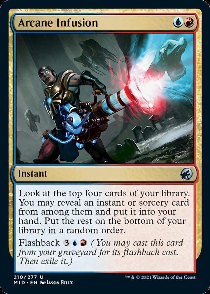 Arcane Infusion [Innistrad: Midnight Hunt] | Jomio and Rueliete's Cards and Comics