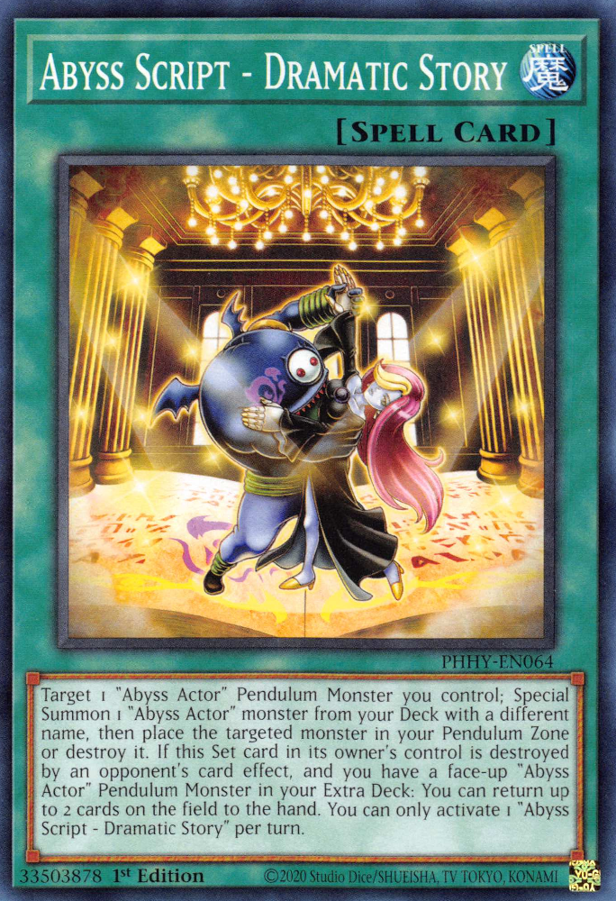 Abyss Script - Dramatic Story [PHHY-EN064] Common | Jomio and Rueliete's Cards and Comics