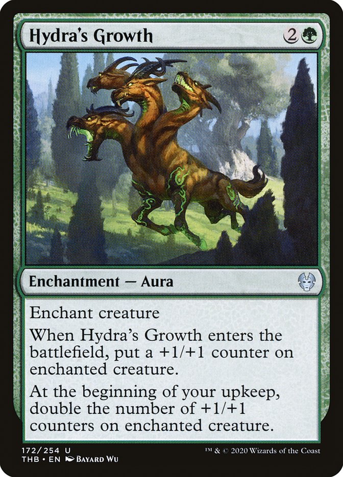 Hydra's Growth [Theros Beyond Death] | Jomio and Rueliete's Cards and Comics