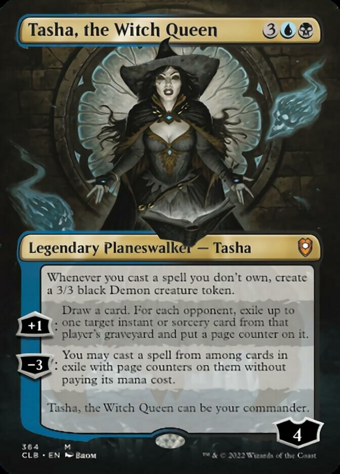 Tasha, the Witch Queen (Borderless) [Commander Legends: Battle for Baldur's Gate] | Jomio and Rueliete's Cards and Comics