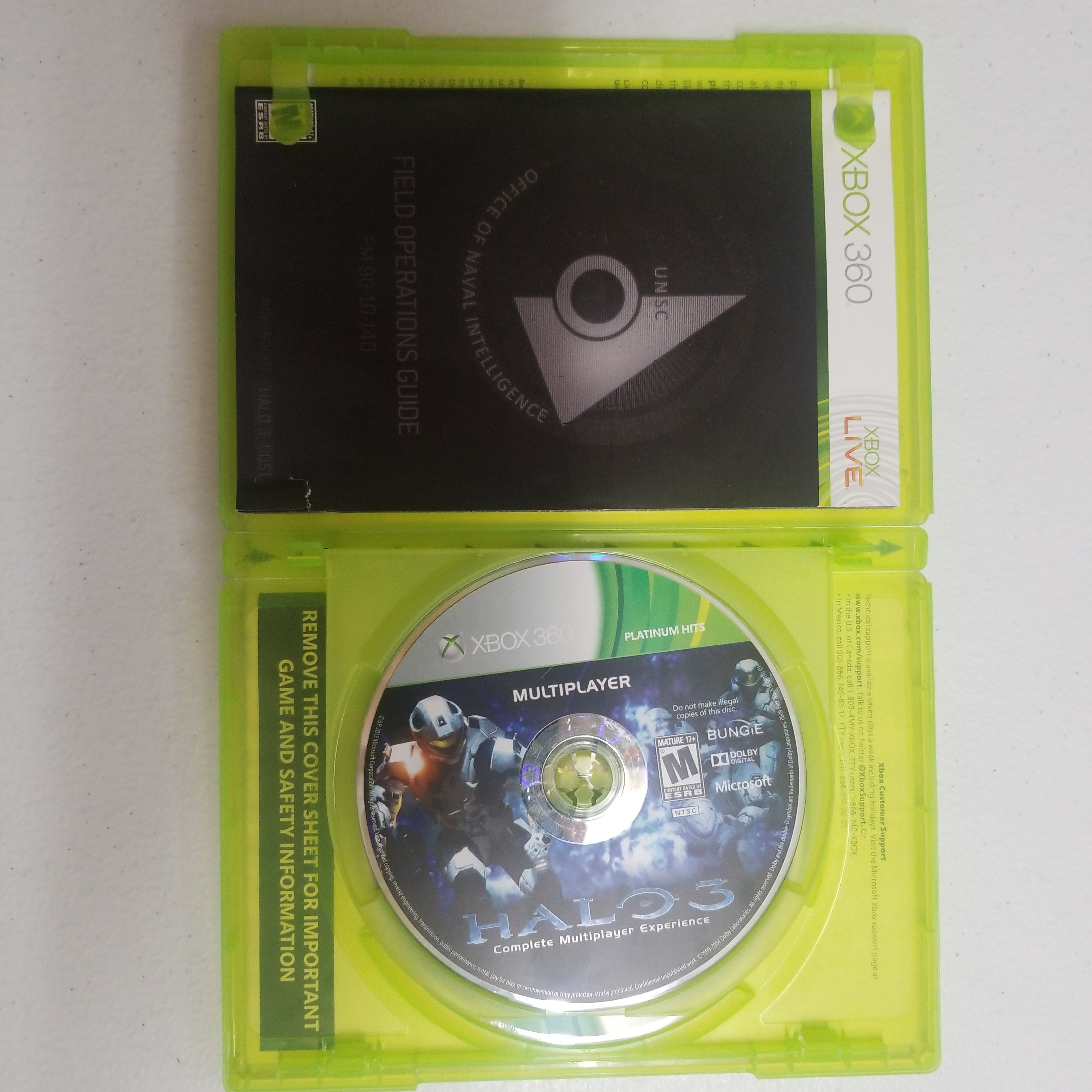 Halo 3 ODST [Platinum Hits] Xbox 360 Video Game Pre-Owned | Jomio and Rueliete's Cards and Comics