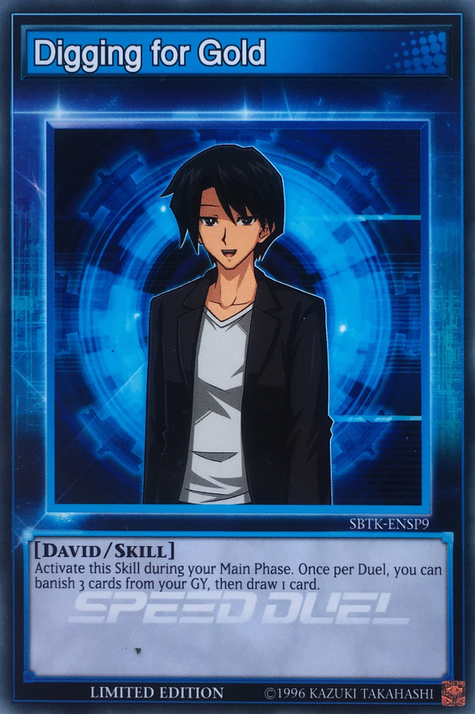 Digging for Gold [SBTK-ENSP9] Common | Jomio and Rueliete's Cards and Comics