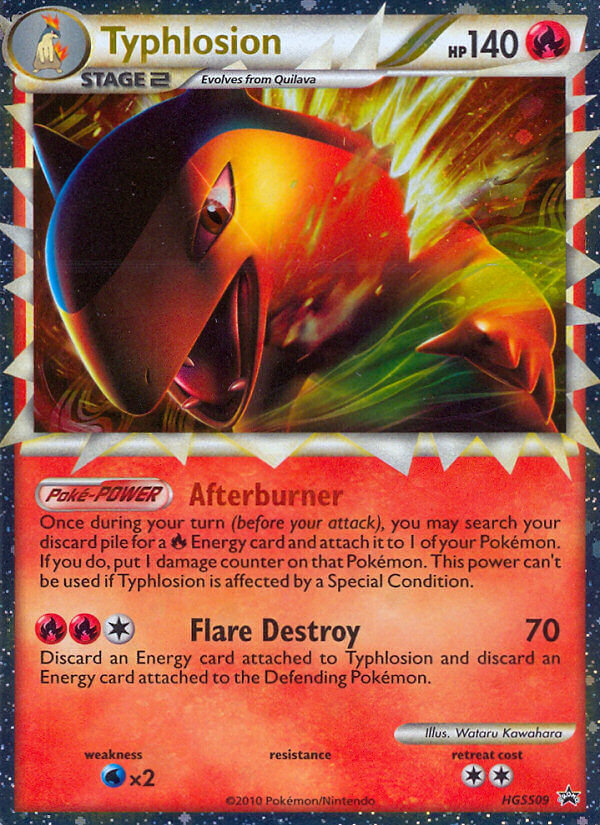 Typhlosion (HGSS09) [HeartGold & SoulSilver: Black Star Promos] | Jomio and Rueliete's Cards and Comics