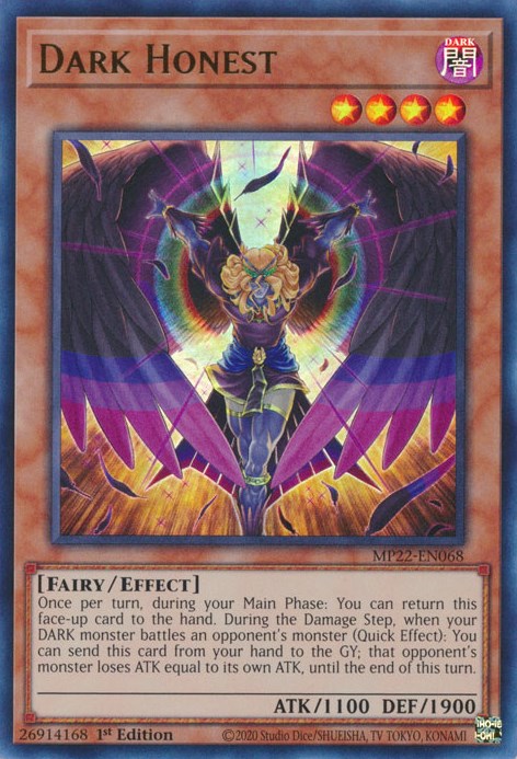 Dark Honest [MP22-EN068] Ultra Rare | Jomio and Rueliete's Cards and Comics